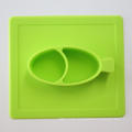 Square Skid-Proof Kids Meal Silicone Placemats